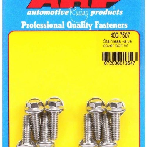 S/S Valve Cover Bolt Kit 1/4in- 20 6pt. (8)