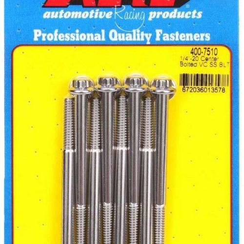 S/S Valve Cover Bolt Kit 1/4in-20 12pt. (8)