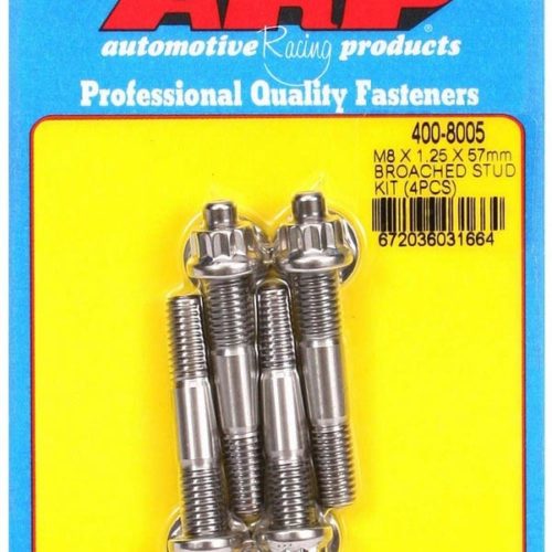 S/S Stud Kit - (4) M8 x 1.25in x 57mm