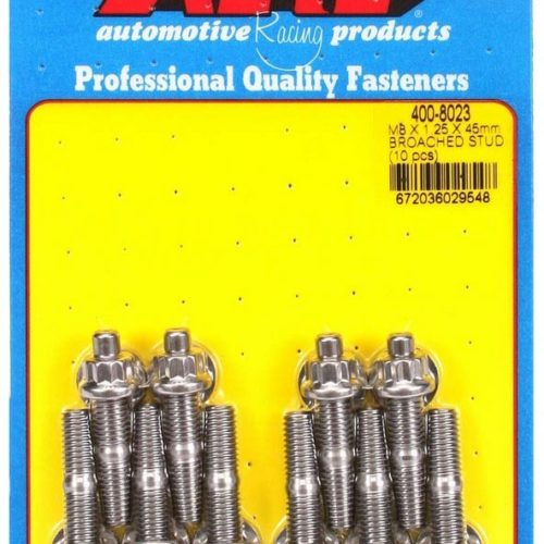 S/S Stud Kit - (10) M8 x 1.25in x 45mm