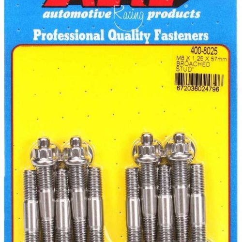S/S Stud Kit - (10) M8 x 1.25in x 57mm