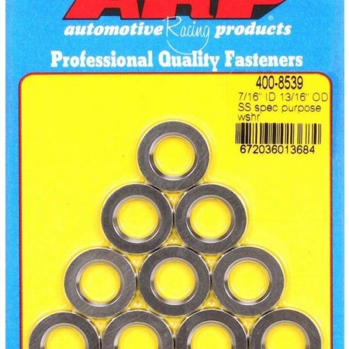 S/S Flat Washers - 7/16 ID x 13/16 OD (10)