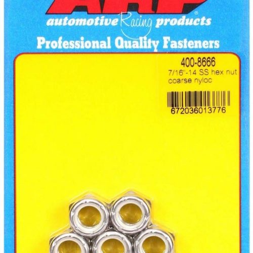S/S Hex Nyloc Nuts 7/16-14 (5)