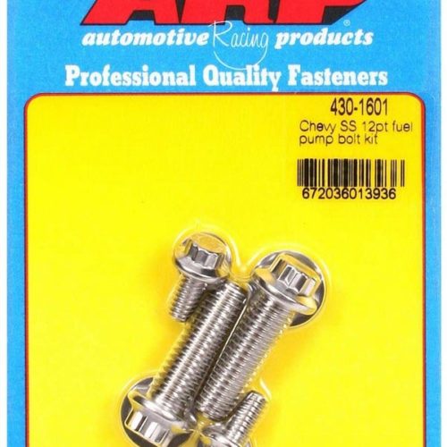 S/S Chevy Fuel Pump Bolt Kit 12pt.