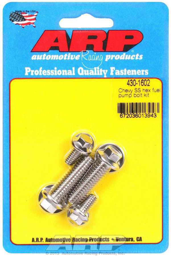 S S Chevy Fuel Pump Bolt Kit 6pt RV Parts Express Specialty RV 