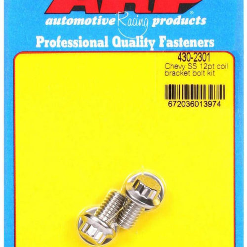 S/S Chevy Coil Bracket Bolt Kit 12pt.