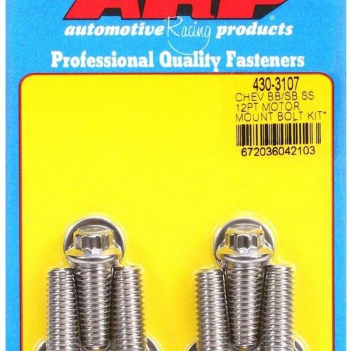 Motor Mount Bolt Kit 12pt. Chevy