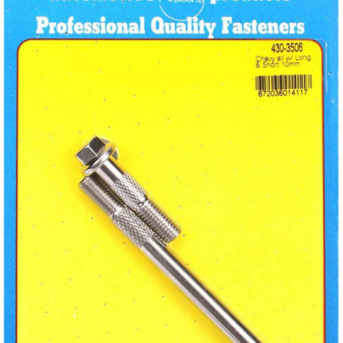 Starter Bolt Kit SS 6pt GM 10mm x 1.775/4.770