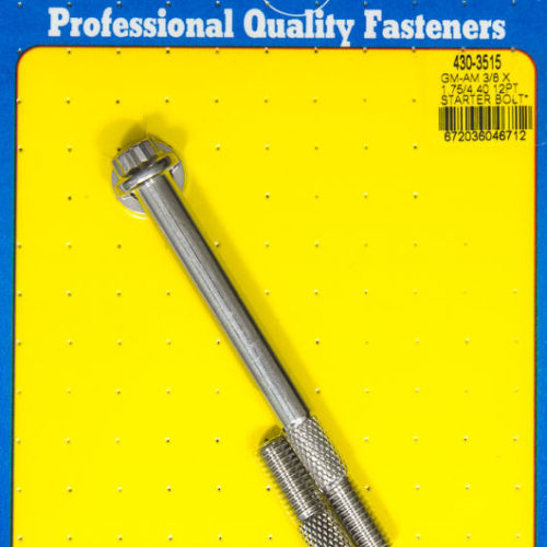 S/S Starter 12pt Bolt Kit