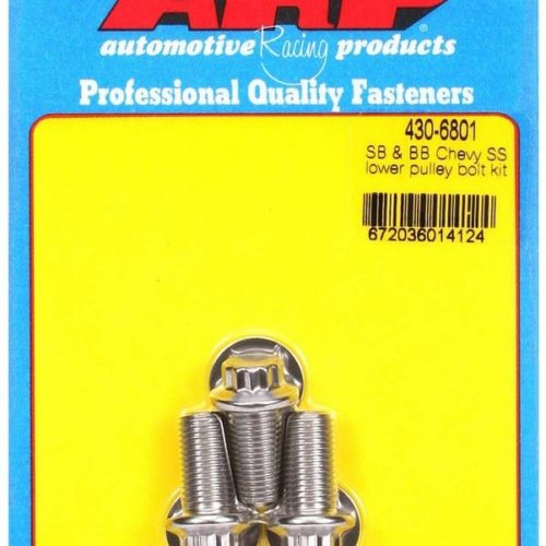 Chevy S/S Lower Pulley Bolt Kit