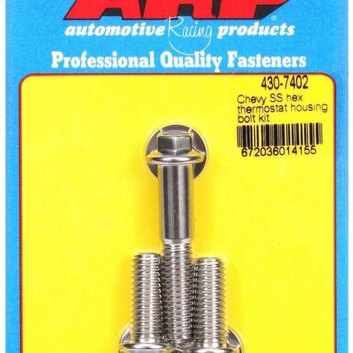 Chevy S/S Thermostat Housing Bolt Kit 6pt.