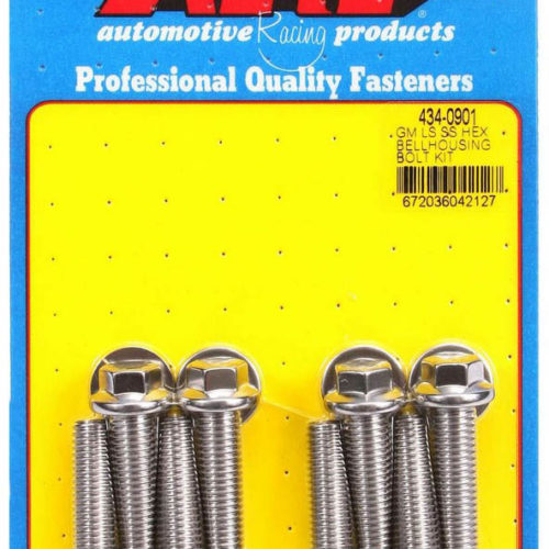 Bellhousing Bolt Kit - 6pt. GM LS