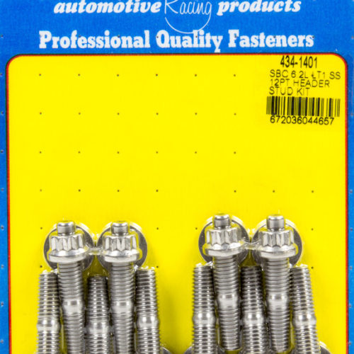 Header Bolt Kit - GM LT1 6.2L 12pt S/S