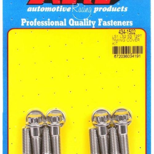 S/S Timing Cover Bolt Kit - 12pt. LS1/LS2