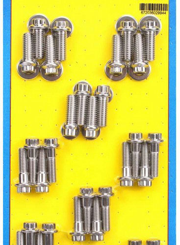 SBC S/S Intake Bolt Kit 12pt.