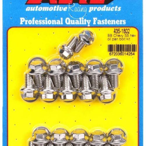 BBC S/S Oil Pan Bolt Kit 6pt.