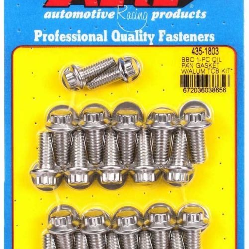 BBC S/S Oil Pan Bolt Kit 12pt.
