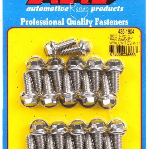 BBC S/S Oil Pan Bolt Kit 6pt.