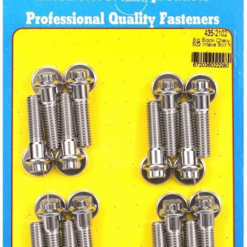 BBC S/S Intake Bolt Kit 12pt.