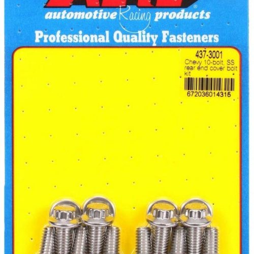 S/S Rear End Cover Bolt Kit - 10-Bolt Chevy