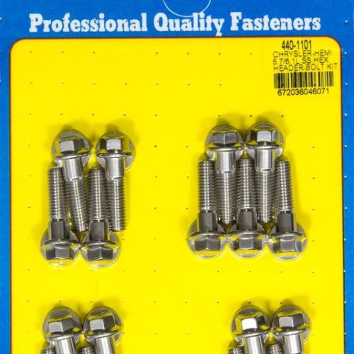 Header Bolt Kit 6pt Mopar 5.7/6.1L Hemi