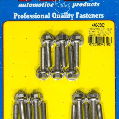 Coil Bracket Bolt Kit 6pt Mopar 5.7/6.1L Hemi