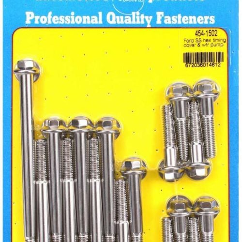 SBF S/S T/C & W/P Bolt Kit 6pt.
