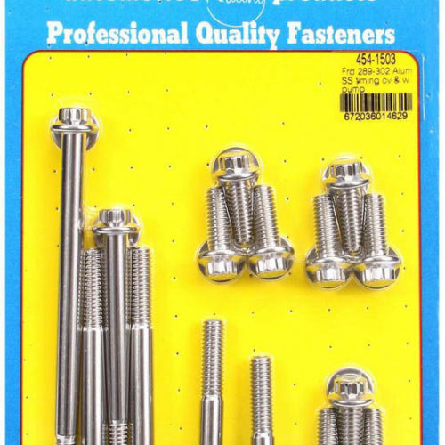 SBF S/S T/C & W/P Bolt Kit 12pt.