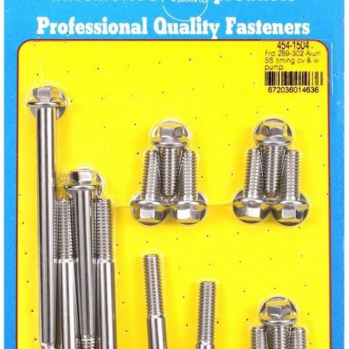 SBF S/S T/C & W/P Bolt Kit 6pt.