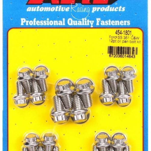Ford S/S Oil Pan Bolt Kit 12pt.