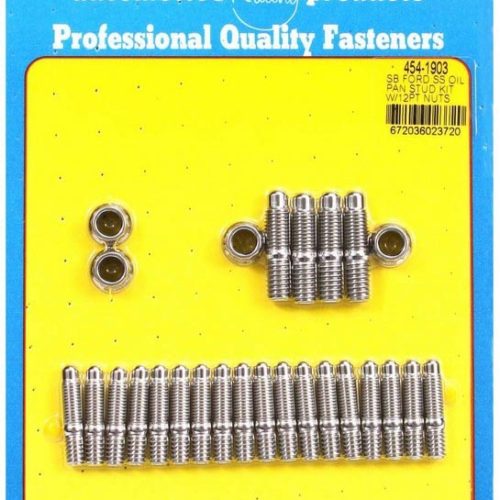 SBF S/S Oil Pan Stud Kit 12pt.