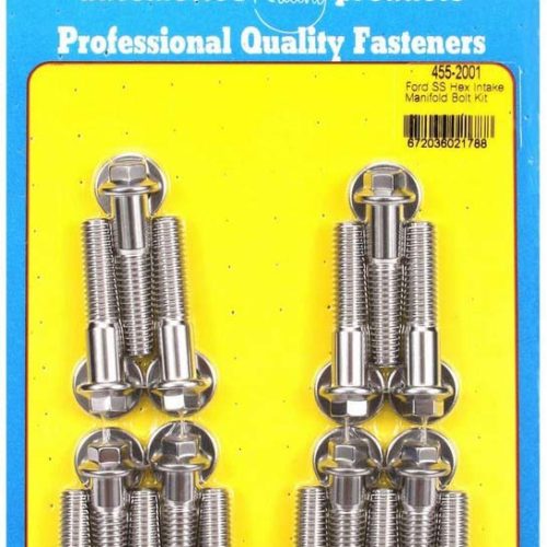 BBF S/S Intake Bolt Kit 6pt.