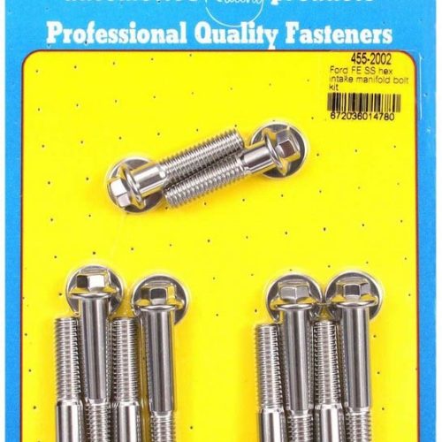 BBF S/S Intake Bolt Kit 6pt.