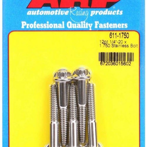 S/S Bolt Kit - 12pt. (5) 1/4-20 x 1.750