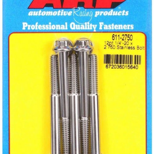S/S Bolt Kit - 12pt. (5) 1/4-20 x 2.750