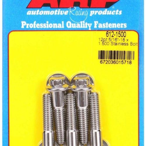 S/S Bolt Kit - 12pt. (5) 5/16-18 x 1.500