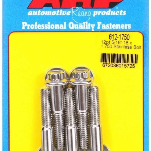 S/S Bolt Kit - 12pt. (5) 5/16-18 x 1.750
