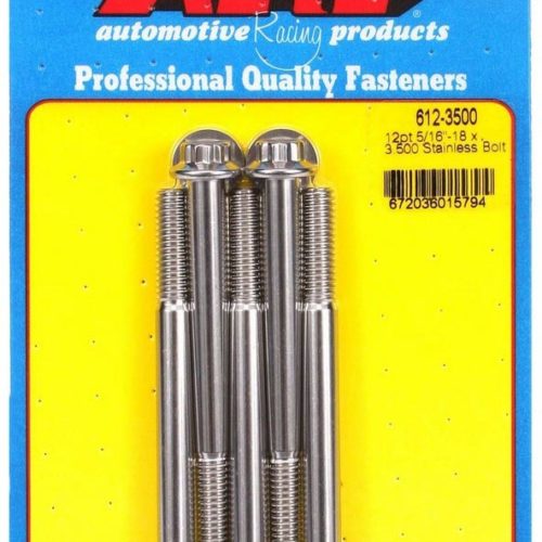 S/S Bolt Kit - 12pt. (5) 5/16-18 x 3.500