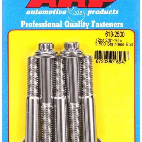 S/S Bolt Kit - 12pt. (5) 3/8-16 x 2.500