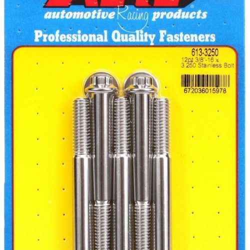 S/S Bolt Kit - 12pt. (5) 3/8-16 x 3.250