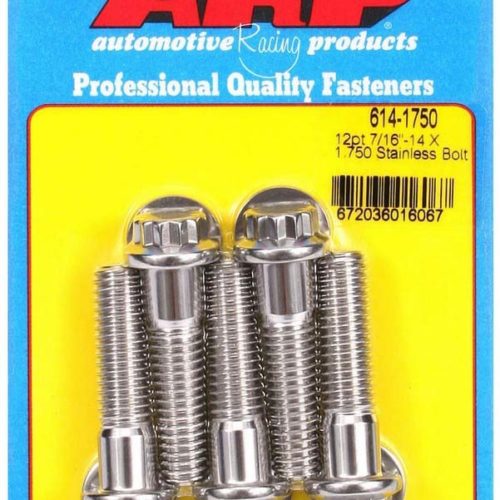 S/S Bolt Kit - 12pt. (5) 7/16-14 x 1.750