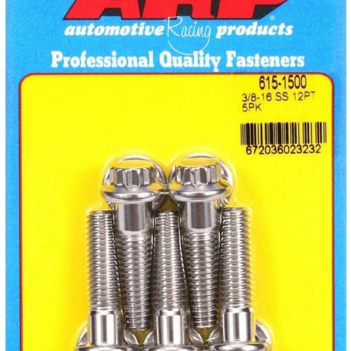 S/S Bolt Kit - 12pt. (5) 3/8-16 x 1.500