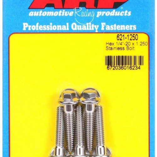 S/S Bolt Kit - 6pt. (5) 1/4-20 x 1.250