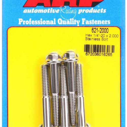 S/S Bolt Kit - 6pt. (5) 1/4-20 x 2.000