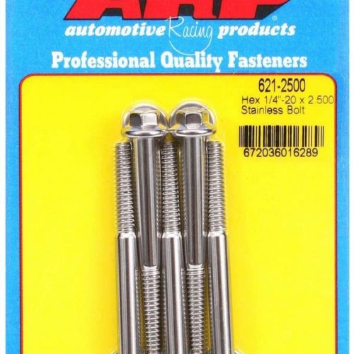 S/S Bolt Kit - 6pt. (5) 1/4-20 x 2.500