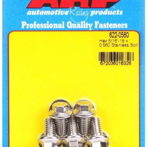 S/S Bolt Kit - 6pt. (5) 5/16-18 x .560