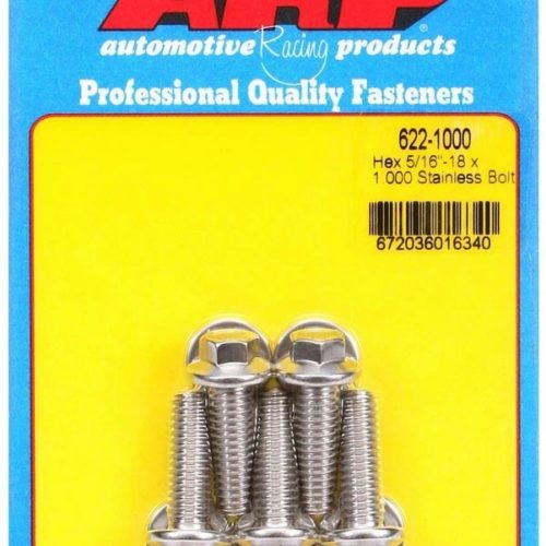 S/S Bolt Kit - 6pt. (5) 5/16-18 x 1.000