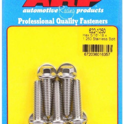 S/S Bolt Kit - 6pt. (5) 5/16-18 x 1.250