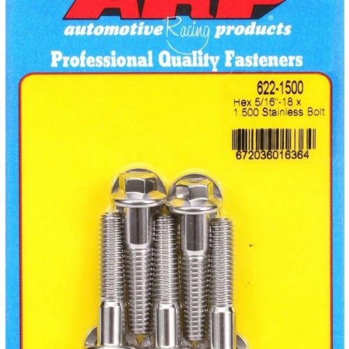 S/S Bolt Kit - 6pt. (5) 5/16-18 x 1.500