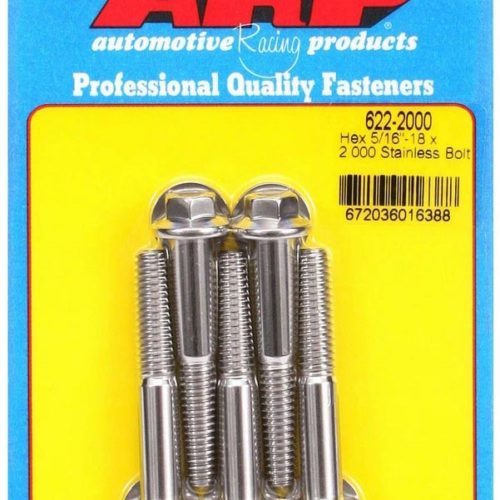 S/S Bolt Kit - 6pt. (5) 5/16-18 x 2.000
